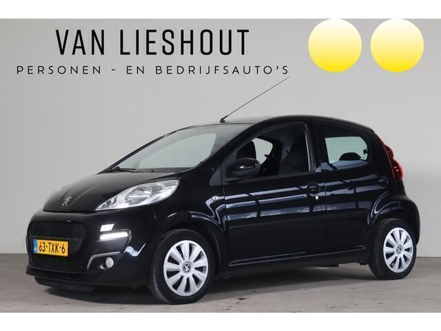 Zwart, metallic lak Gebruikt 2012 Peugeot 107 Active Hatchback | € 3.950 (Eerlijke prijs) - Afbeelding 1/4