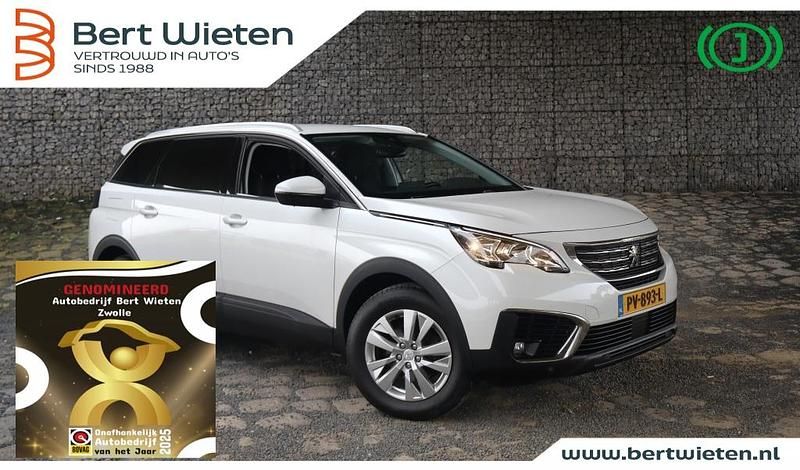 Wit Gebruikt 2017 Peugeot 5008 MPV | € 16.135 (Eerlijke prijs) - Afbeelding 1/3