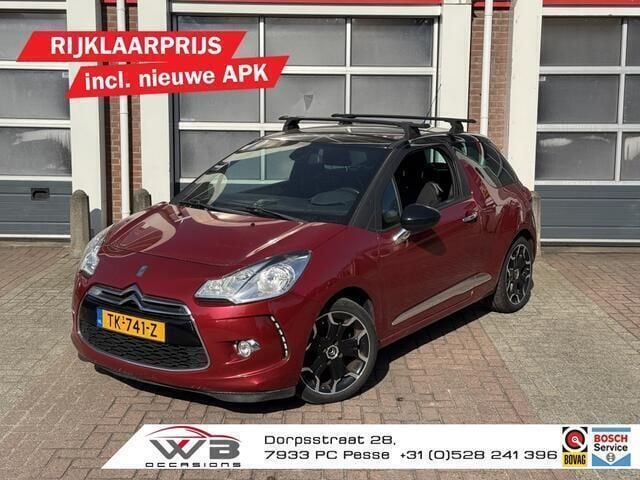 Rood Gebruikt 2012 Citroën DS3 So Chic Hatchback | € 3.249 (Goede deal) - Afbeelding 1/4