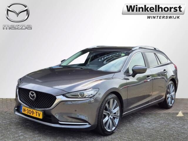 Machine grey Gebruikt 2020 Mazda 6 Comfort Stationwagen | € 27.950 (Iets duurder) - Afbeelding 1/4