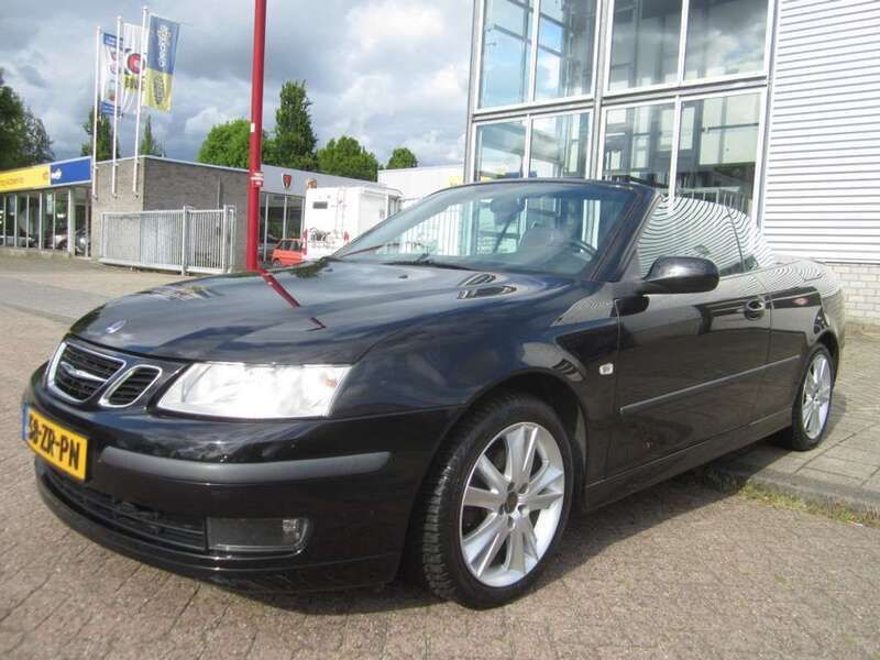 Zwart Gebruikt 2007 Saab 9-3 Cabriolet Aero Cabriolet | € 4.995 - Afbeelding 1/4