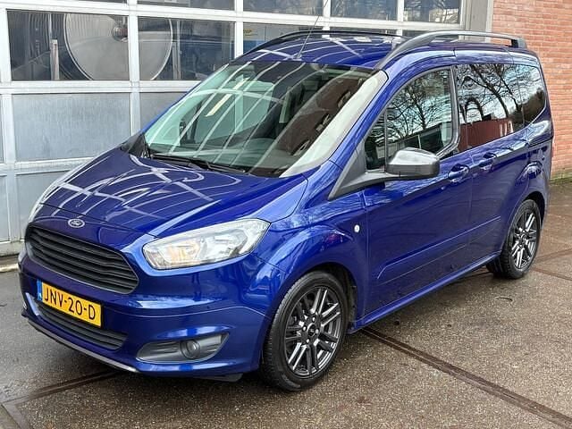 Occasion Ford Tourneo Courier Sport 101 PK (74 kW) 2018 Blauw (metallic) MPV