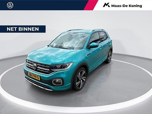 Groen Gebruikt 2019 VW T-Cross R-line SUV | € 21.740 (Eerlijke prijs) - Afbeelding 1/4