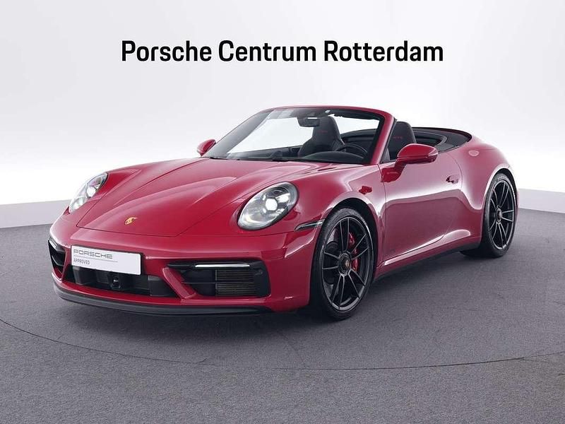 Rood Gebruikt 2022 Porsche 911 Carrera GTS Cabriolet | € 187.900 (Eerlijke prijs) - Afbeelding 1/4