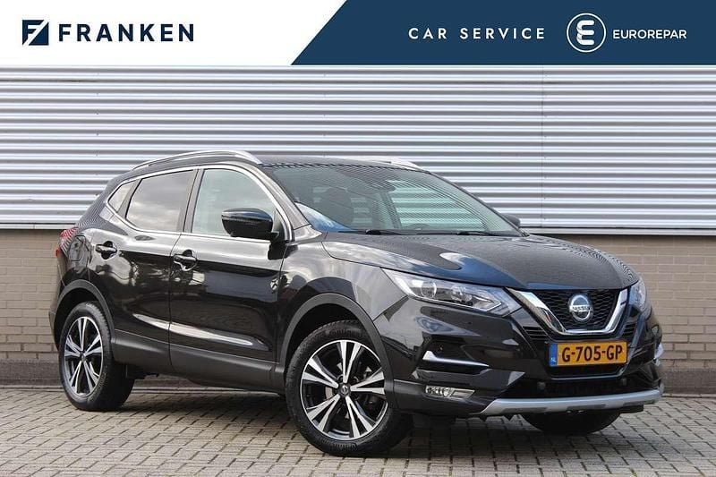 Zwart Gebruikt 2019 Nissan Qashqai N-Connecta SUV | € 20.800 (Eerlijke prijs) - Afbeelding 1/4
