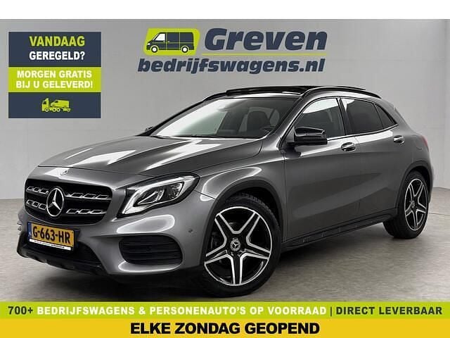 Grijs (metallic) Gebruikt 2019 Mercedes GLA180 AMG SUV | € 19.900 (Eerlijke prijs) - Afbeelding 1/4