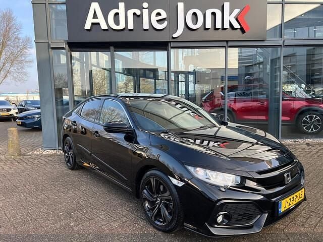 Occasion Honda Civic Elegance 127 PK (93 kW) 2019 Zwart Hatchback