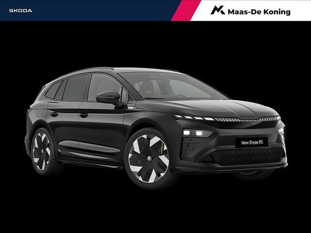 Zwart Nieuw 2026 Skoda Enyaq iV RS SUV | € 63.060 (Duur) - Afbeelding 1/4