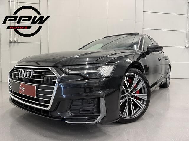 Grijs Occasion 2021 Audi A6 S-Line Stationwagen | € 39.850 (Eerlijke prijs) - Afbeelding 1/4