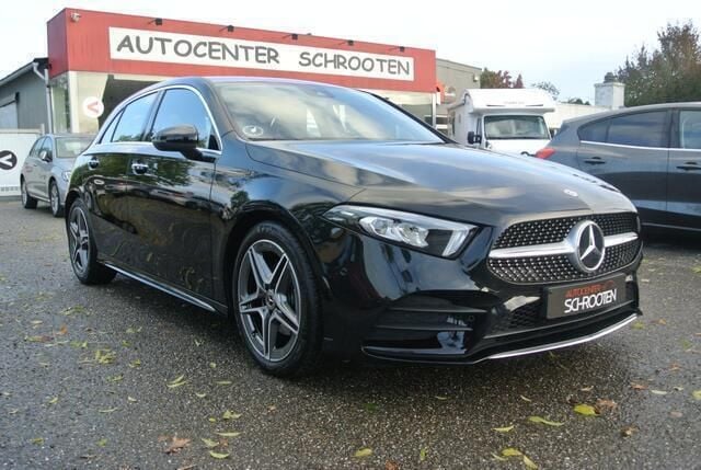 Occasion Mercedes A200 AMG line 163 PK (119 kW) 2023 Zwart Hatchback