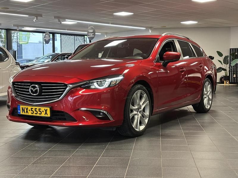 Occasion Mazda 6 165 PK (121 kW) 2017 Rood Stationwagen