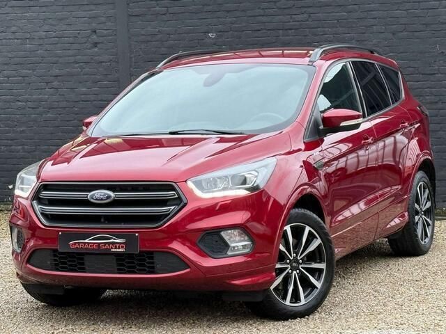 Rood Gebruikt 2017 Ford Kuga ST-Line SUV | € 12.490 (Eerlijke prijs) - Afbeelding 1/4