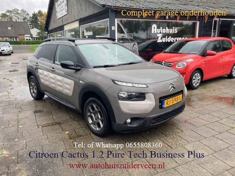 Grijs Gebruikt 2015 Citroën C4 Cactus Business Class Hatchback | € 6.999 (Goede deal) - Afbeelding 1/4