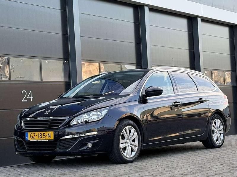 Blauw Gebruikt 2015 Peugeot 308 Stationwagen | € 3.950 (Eerlijke prijs) - Afbeelding 1/4