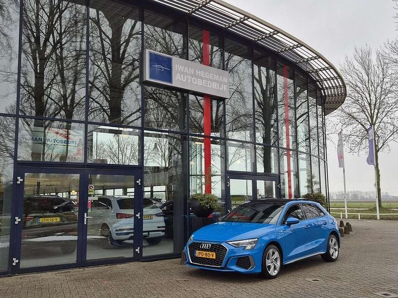 Occasion Audi A3 Sportback e-tron S-Line 204 PK (150 kW) 2023 Blauw Hatchback