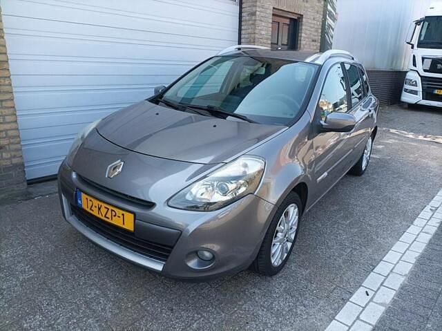Grijs Gebruikt 2010 Renault Clio GrandTour Business Stationwagen | € 4.395 (Eerlijke prijs) - Afbeelding 1/4