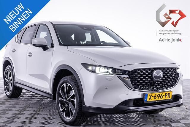 Wit Gebruikt 2024 Mazda CX-5 Exclusive-Line SUV | € 42.439 (Eerlijke prijs) - Afbeelding 1/4