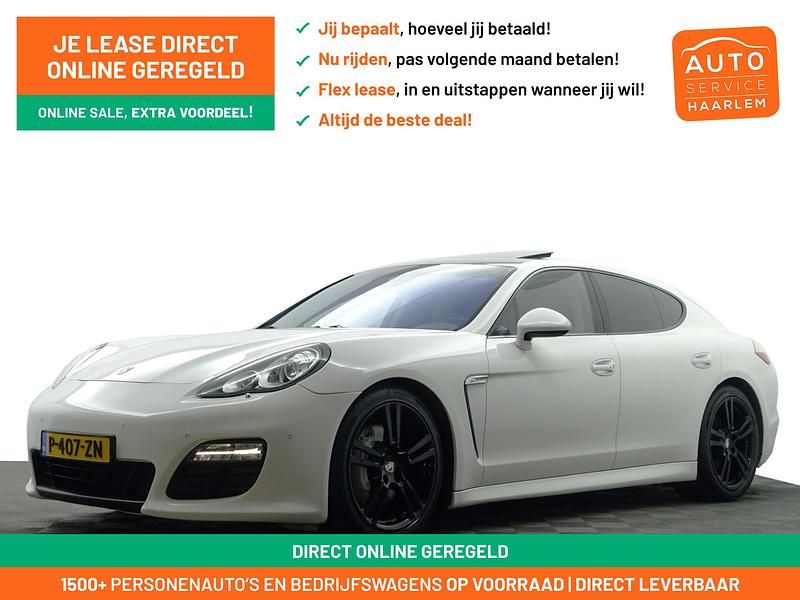 Wit metallic Gebruikt 2010 Porsche Panamera Platinum Edition Sedan | € 22.900 - Afbeelding 1/4