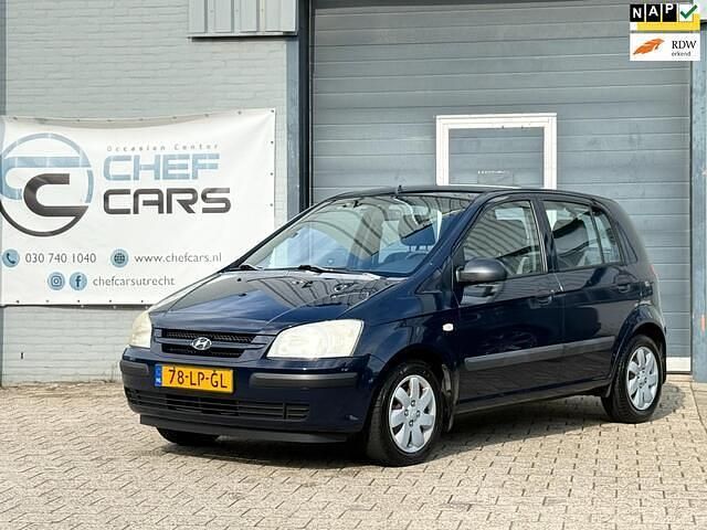 Blauw Gebruikt 2003 Hyundai Getz Hatchback | € 1.995 (Iets duurder) - Afbeelding 1/4