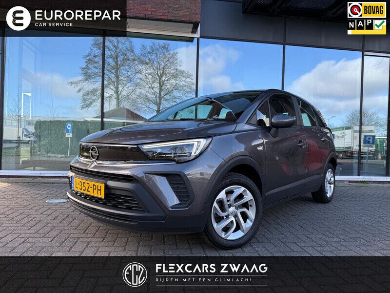 Grijs Gebruikt 2021 Opel Crossland X Edition SUV | € 15.890 (Goede deal) - Afbeelding 1/4