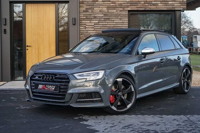 Groen Gebruikt 2017 Audi S3 Sportback Hatchback | € 32.850 - Afbeelding 1/4