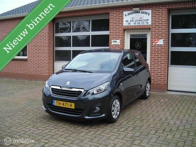 Grijs Gebruikt 2018 Peugeot 108 Active Hatchback | € 6.950 (Eerlijke prijs) - Afbeelding 1/4