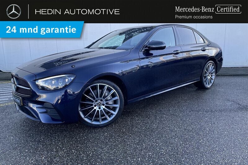 Blauw Gebruikt 2021 Mercedes E300 Business Sedan | € 44.900 (Eerlijke prijs) - Afbeelding 1/4