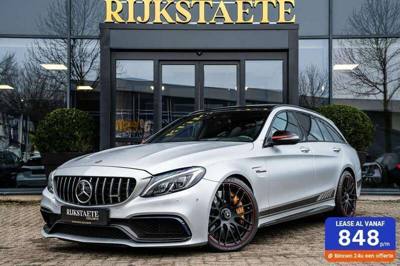 Grijs, metallic lak Gebruikt 2016 Mercedes C63S AMG AMG Stationwagen | € 52.900 - Afbeelding 1/4