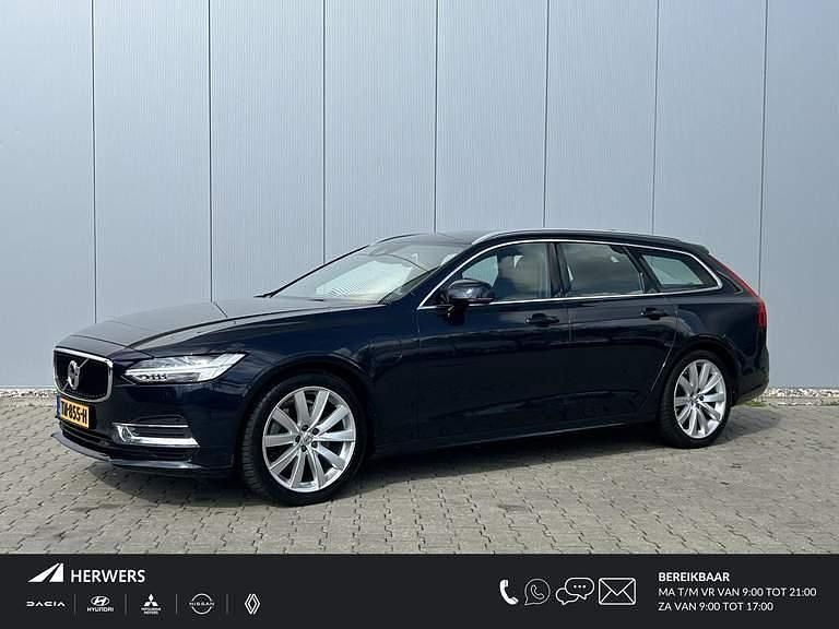 467 magic blue metallic (blauw metallic) Gebruikt 2018 Volvo V90 Stationwagen | € 29.935 (Eerlijke prijs) - Afbeelding 1/4
