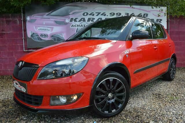 Occasion Skoda Fabia Monte Carlo 75 PK (55 kW) 2013 Rood Hatchback