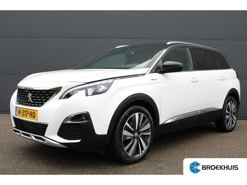 Wit Gebruikt 2020 Peugeot 5008 GT-line SUV | € 20.900 (Eerlijke prijs) - Afbeelding 1/4