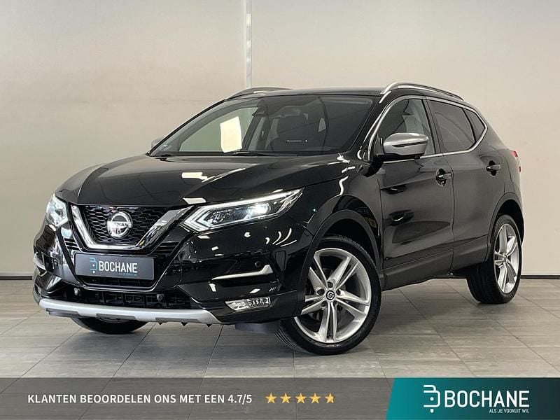 Zwart Gebruikt 2019 Nissan Qashqai N-Motion SUV | € 18.695 (Eerlijke prijs) - Afbeelding 1/4
