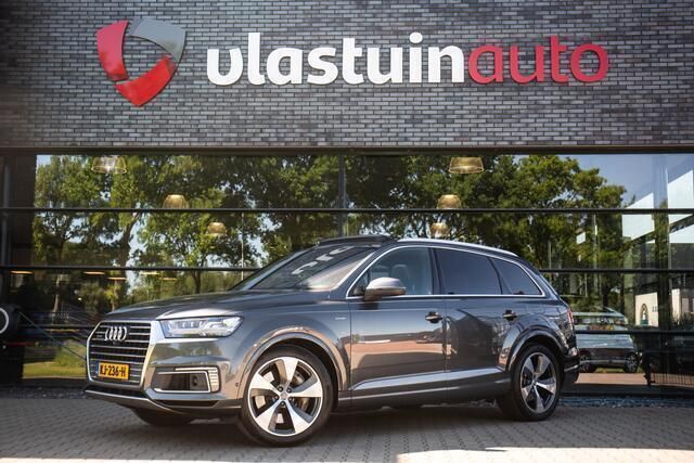 Grijs, metallic lak Gebruikt 2016 Audi Q7 S-Line SUV | € 22.950 (Eerlijke prijs) - Afbeelding 1/4