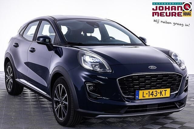 Blauw Gebruikt 2021 Ford Puma Gen-E Titanium SUV | € 19.900 - Afbeelding 1/4