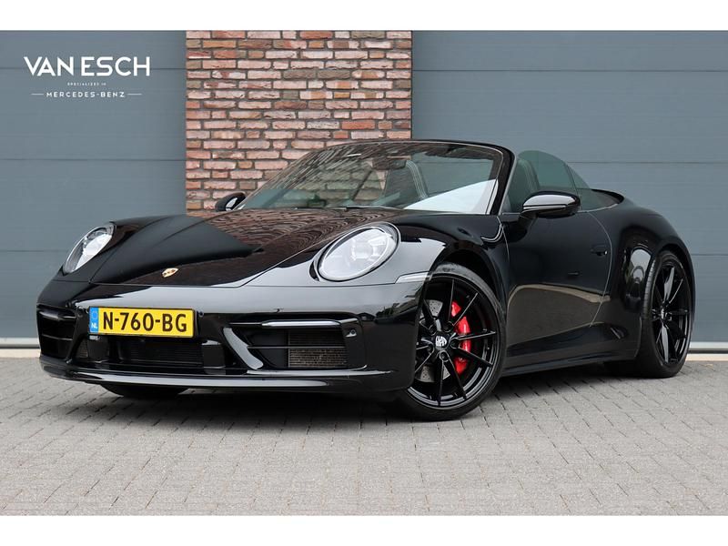 Zwart Gebruikt 2020 Porsche 911 Carrera S Cabriolet Sport Cabriolet | € 129.500 (Goede deal) - Afbeelding 1/4