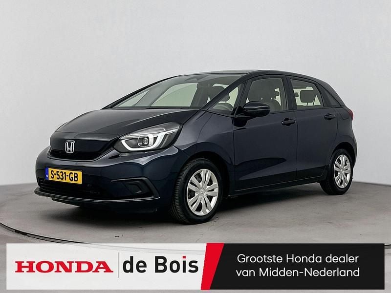 Blauw Gebruikt 2021 Honda Jazz Comfort Hatchback | € 19.900 (Eerlijke prijs) - Afbeelding 1/3