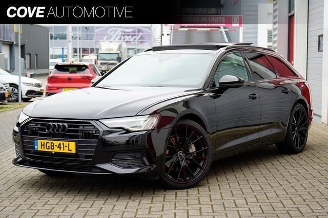 Zwart Gebruikt 2019 Audi A6 S-Line Stationwagen | € 40.950 (Eerlijke prijs) - Afbeelding 1/4