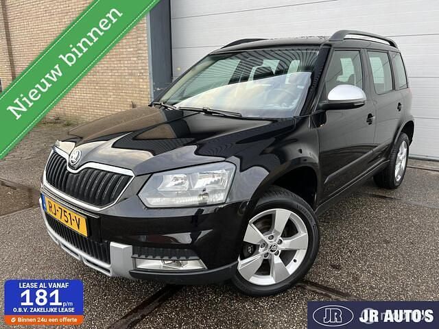 Zwart (metallic) Occasion 2016 Skoda Yeti Joy SUV | € 9.990 (Super prijs) - Afbeelding 1/4