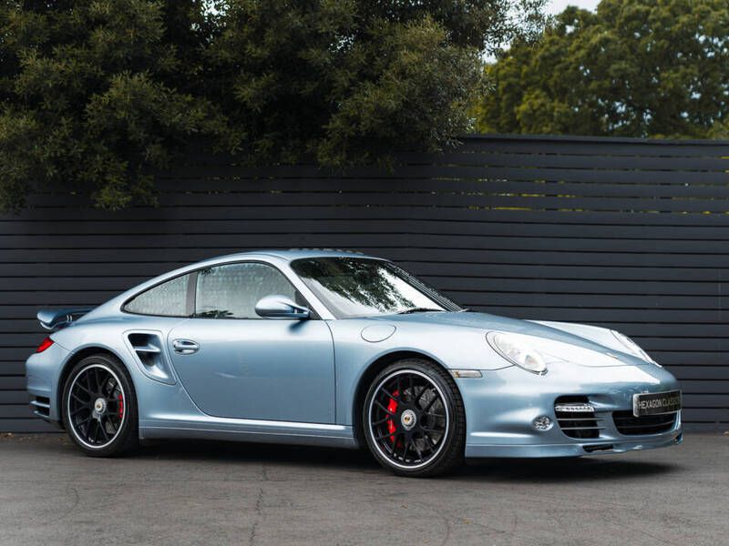 Blauw Gebruikt 2011 Porsche 911 Turbo Coupé | € 79.480 - Afbeelding 1/4