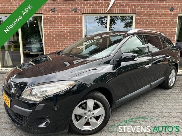 Zwart Gebruikt 2012 Renault Mégane GrandTour Dynamique Stationwagen | € 6.899 (Iets duurder) - Afbeelding 1/4