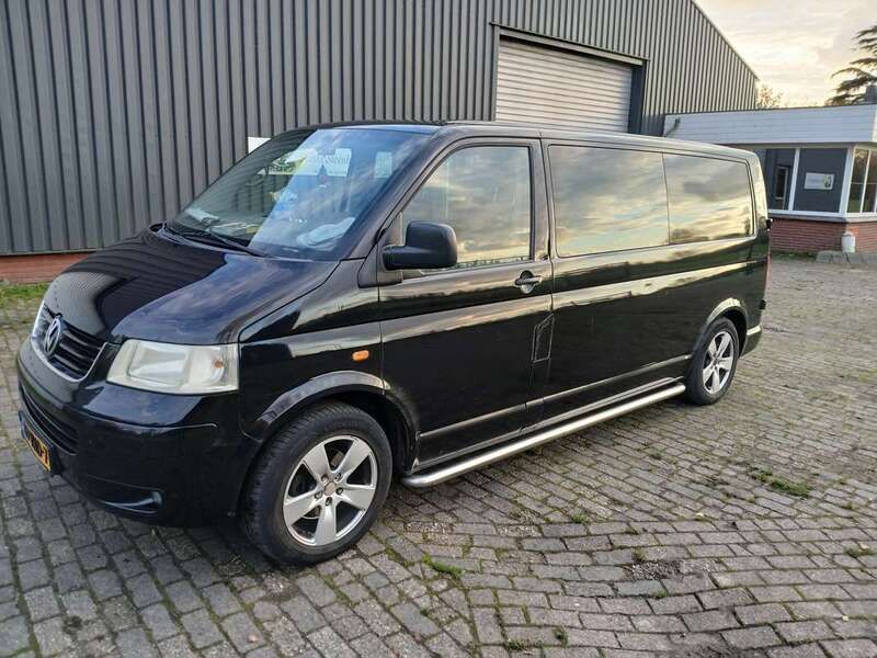 Zwart Gebruikt 2007 VW T5 Van | € 6.500 (Super prijs) - Afbeelding 1/4