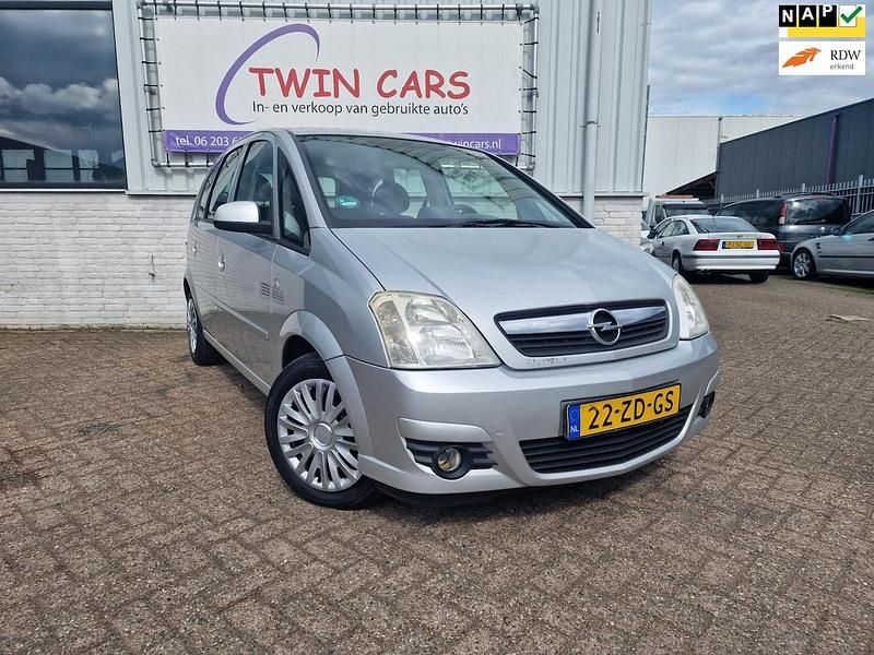 Grijs Gebruikt 2008 Opel Meriva MPV | € 2.350 (Eerlijke prijs) - Afbeelding 1/4