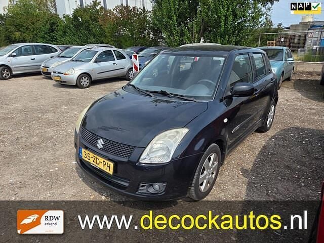 Zwart Gebruikt 2008 Suzuki Swift Hatchback | € 1.250 (Super prijs) - Afbeelding 1/4
