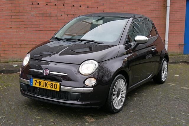 Occasion Fiat 500C Lounge 86 PK (63 kW) 2013 Paars (metallic) Cabriolet