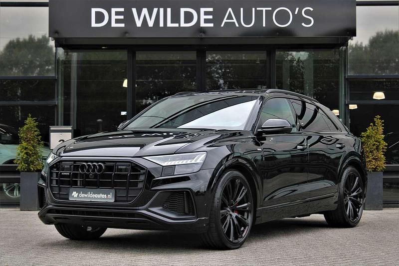 Zwart Gebruikt 2022 Audi Q8 S-Line SUV | € 81.900 (Super prijs) - Afbeelding 1/4