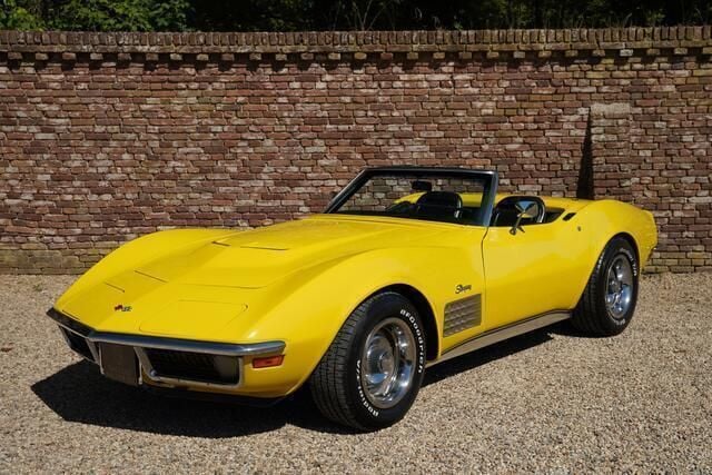 Geel Gebruikt 1972 Corvette Stingray Cabriolet | € 49.950 - Afbeelding 1/4