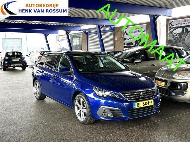 Blauw Gebruikt 2018 Peugeot 308 Premium Stationwagen | € 13.450 (Duur) - Afbeelding 1/4
