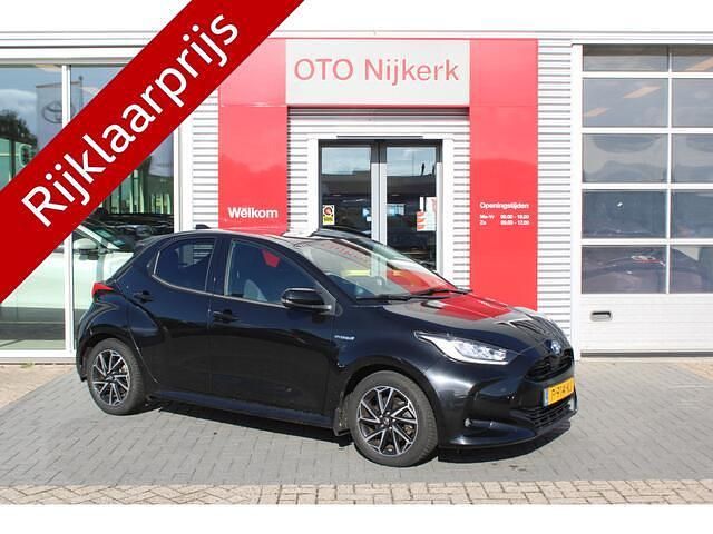 Zwart Occasion 2021 Toyota Yaris Limited Hatchback | € 20.400 (Eerlijke prijs) - Afbeelding 1/4