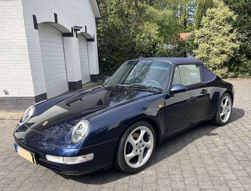 Blauw Gebruikt 1994 Porsche 911 Carrera Cabriolet Cabriolet | € 125.000 - Afbeelding 1/4