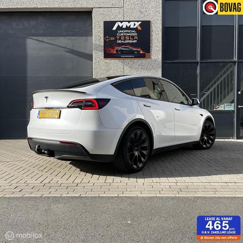 Wit Gebruikt 2022 Tesla Model Y SUV | € 28.999 (Eerlijke prijs) - Afbeelding 1/4